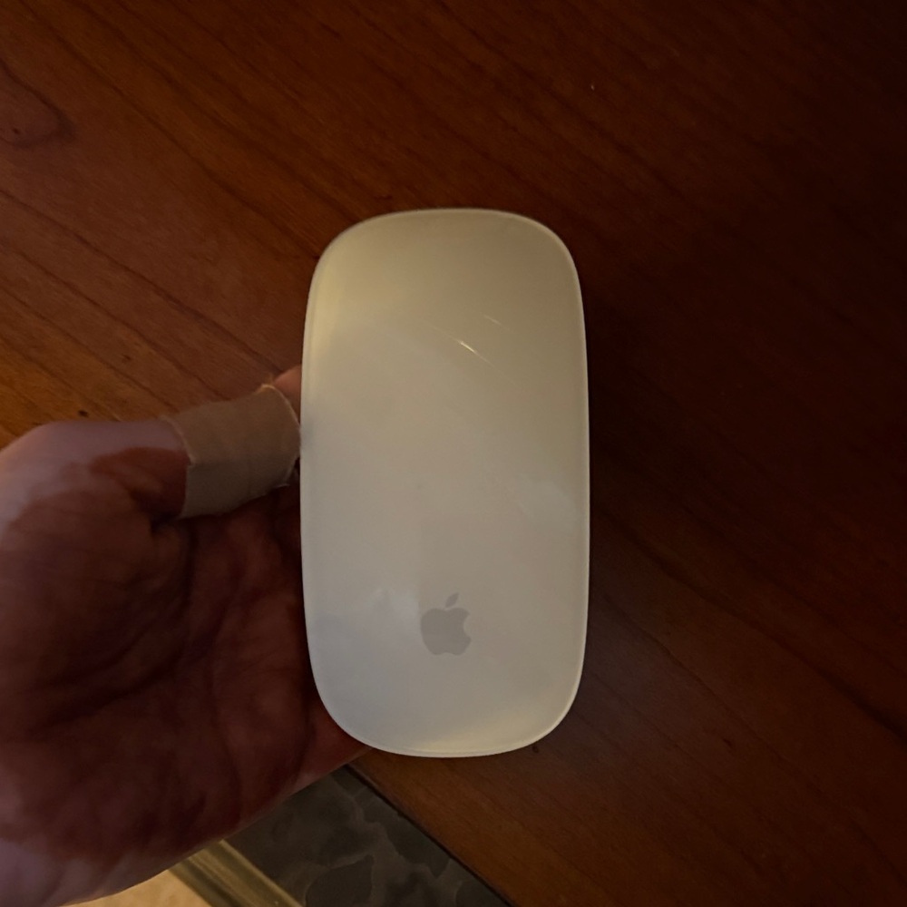 Apple White Magic Mouse with Gloss Finish